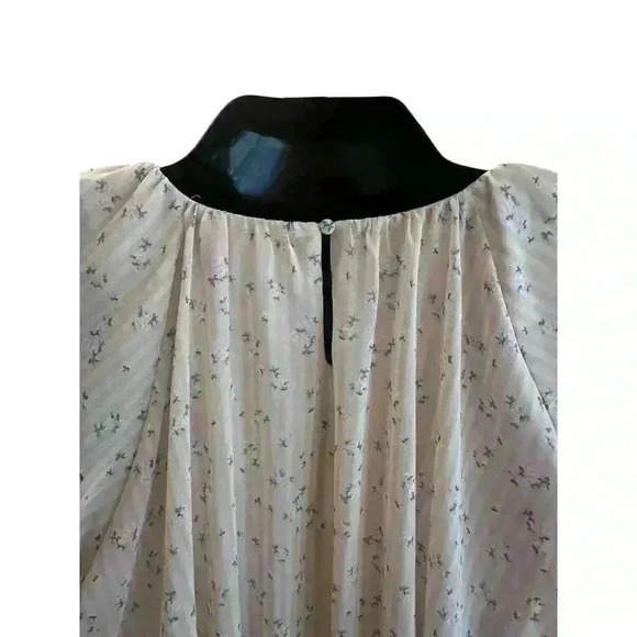 Gianni Bini Women's‎ Large Top Blouse Yellow Tomato Girl Summer Soft Feminine - Picture 6 of 9